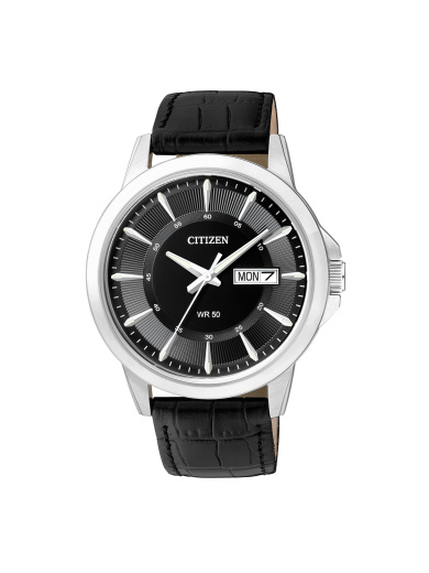 Citizen BF2011-01EE Men's Analogue Quartz Watch with Leather Strap