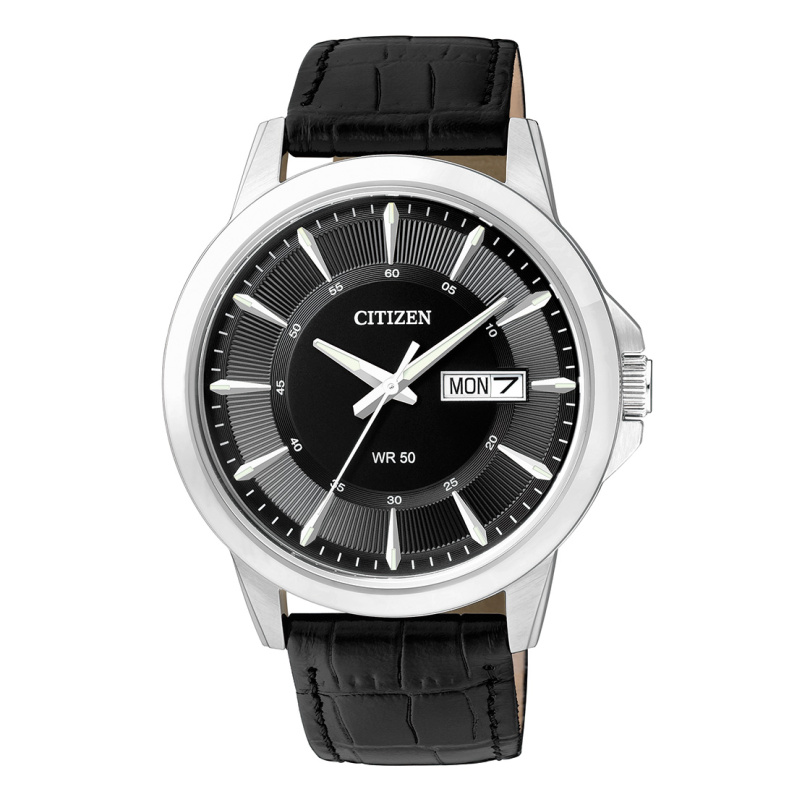 Citizen BF2011-01EE Men's Analogue Quartz Watch with Leather Strap