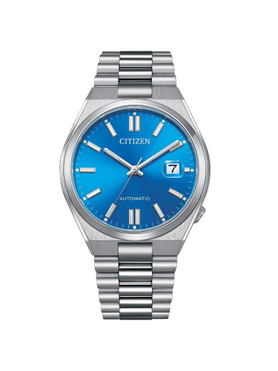 Citizen Pantone NJ0158-89L Stainless Steel Glowing Blue Dial Mechanical Watch