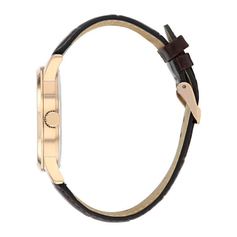Citizen AK5003-05A Quartz Moonphase Leather Strap Men's Watch - Image 3