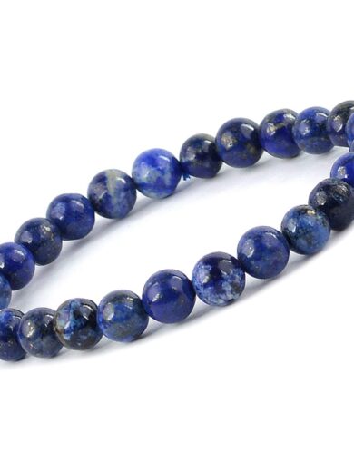 Beads & Blings Unisex Lapis Lazuli Bracelet: Wisdom, Strength, and Serenity" - Image 3