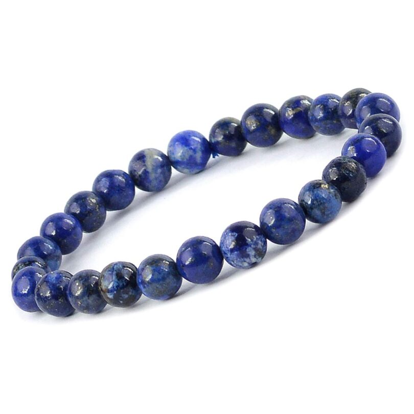 Beads & Blings Unisex Lapis Lazuli Bracelet: Wisdom, Strength, and Serenity" - Image 3