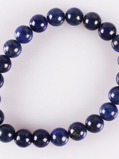 Beads & Blings Unisex Lapis Lazuli Bracelet: Wisdom, Strength, and Serenity" - Image 2
