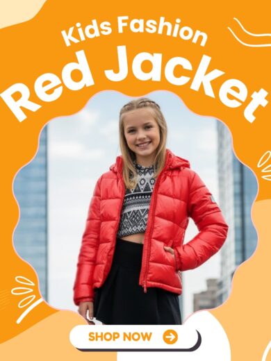 Defacto Kids Red Coloration Jacket for 13 Years - Warm and Durable Style