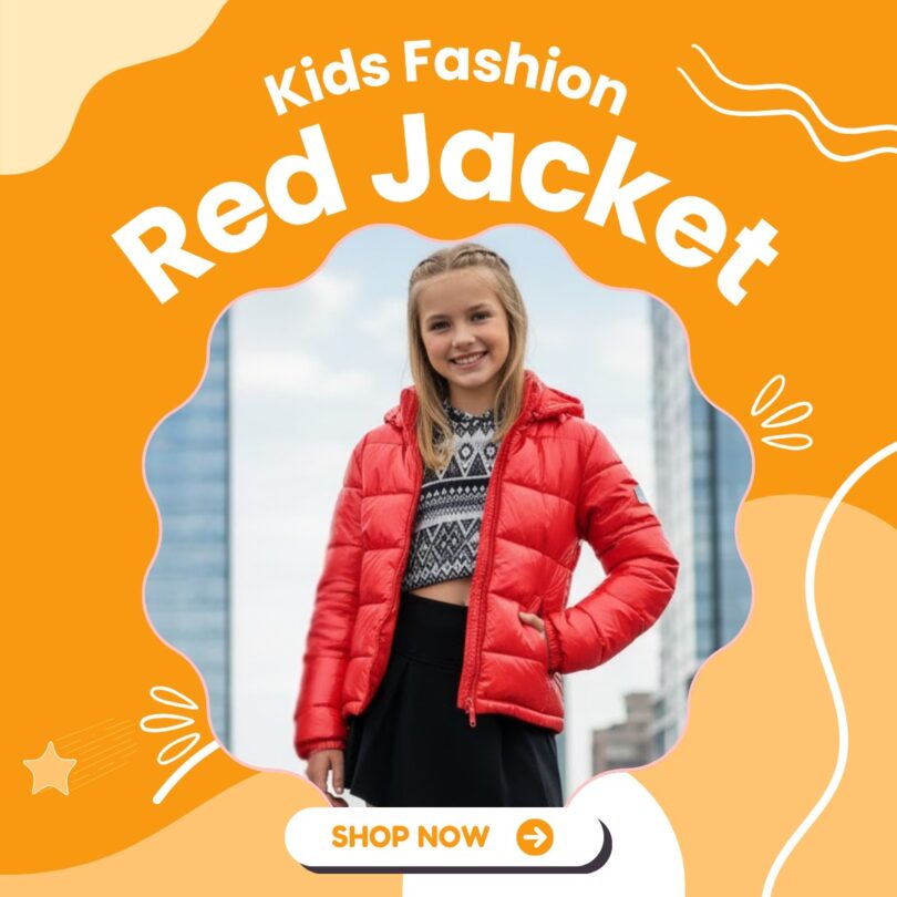 Defacto Kids Red Coloration Jacket for 13 Years - Warm and Durable Style