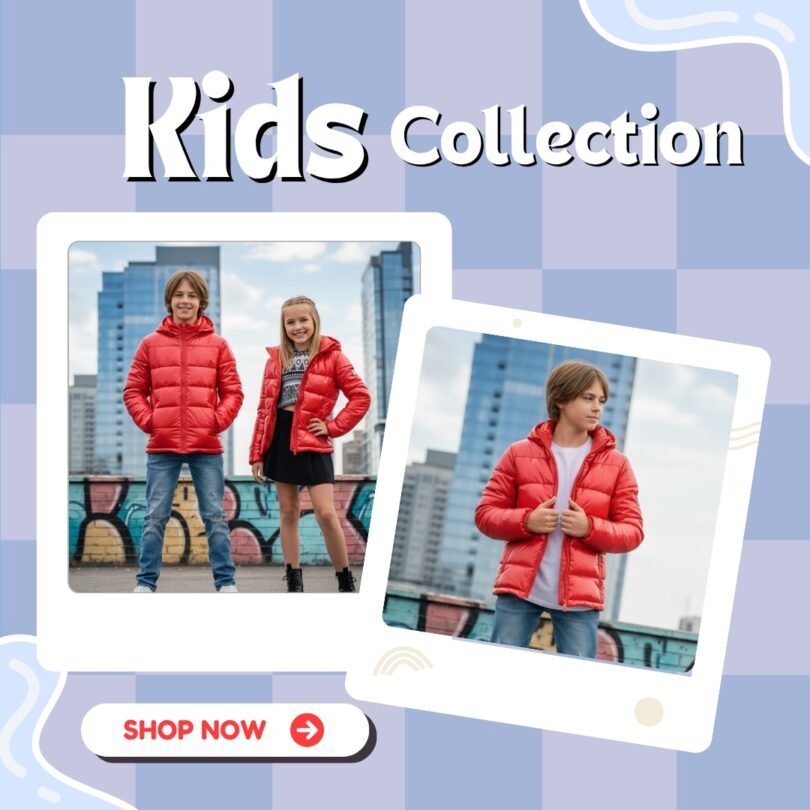 Defacto Kids Red Coloration Jacket for 13 Years - Warm and Durable Style - Image 3