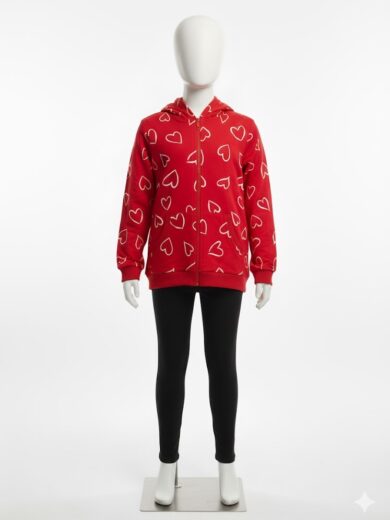 Defacto Jacket for Kids 7-8 Years - Soft, Lightweight and Cozy Seasonal Wear